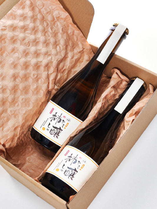 柿子蘋果金萱茶蜂蜜酒 - 兩支裝 (375ml + 375ml)