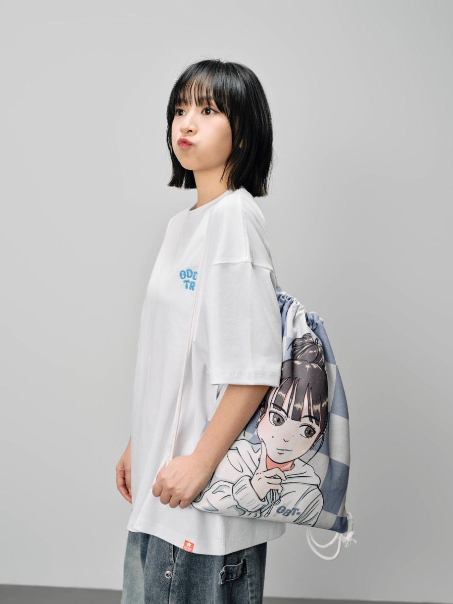 ODD BUT TRUE* Drawstring Bag