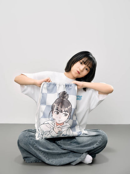 ODD BUT TRUE* Drawstring Bag